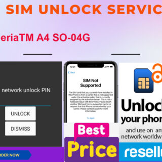 sim unlock service XperiaTM A4 SO-04G