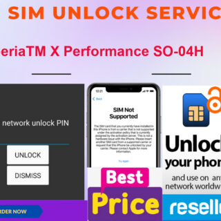 sim unlock service XperiaTM X Performance SO-04H
